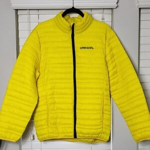 Oregon Bright Yellow Quilted Jacket. Youth 16-18 y.o.